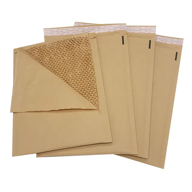 Eco Friendly Biodegradable Kraft Honeycomb Cushion Waterproof Durable Shock Resistant Recyclable Tear Proof Craft Paper Padded