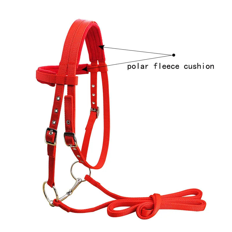 Hot 20mm White Nickel Plated PP Webbing Cushion Chain with Sponge for Rein Horse Products