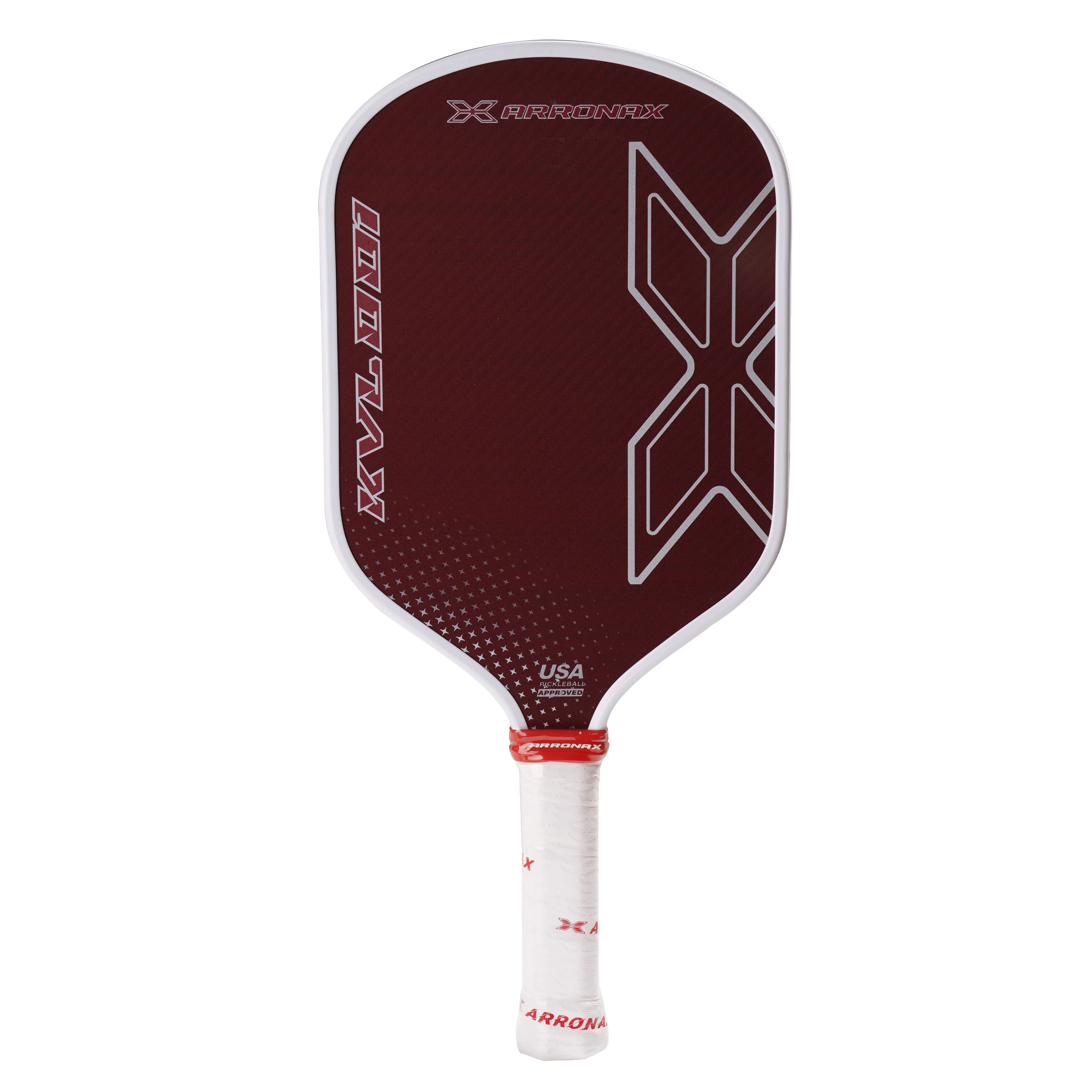 New Edge Guard Aramid Red Carbon Fiber Fabric 16mm Thickness Picklaball Paddle Thermoformed for Advance Player USAPA Approved