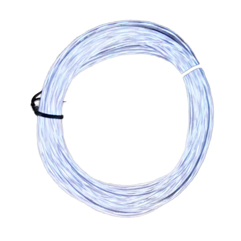 New Arrival USB 5V High Brightness EL Cable Plastic Car Decoration with Different Colors Flashing Wire Chase Effect for Cars