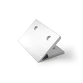 China Supplier 6168  45 Degree 4590 Support Connector 2 Hole Inside Corner Bracket for Aluminium Profile 3060 4080 4590