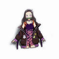 Wholesale Metal Cute Logo Anime for Badges Demon Slayer Nezuko Custom Soft/Hard Die Struck Enamel Pins Gold-Plated Backing