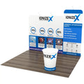 Quick Set-Up 3x3cm Aluminum Alloy Tube Exhibition Stand 10x10ft Portable Standard Trade Show Booth Display for Exhibition Floors