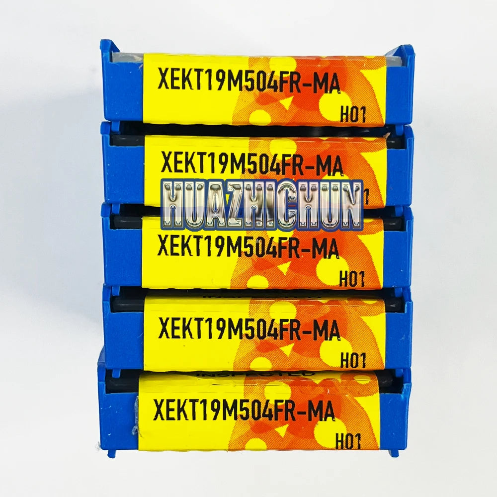 HUAZHICHUN  XEKT19M504FR-MA Aluminum Alloy Blade Lathe Cutter Tool Carbide  H01 Original Insert Aluminum Processing