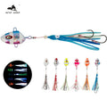 Topline Inchiku Jig Lure Lead Jigging Lure Jigbait Metal Jig Assist Hook Gang Hook Snapper Deep Sea Saltwater Fishing Lure MegaBDM