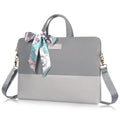 Large Gray Waterproof Tech Pack Canvas the Tote Bag That Fits 14 16 Inch Laptop for Women Ladies Work with Shoulder Strap