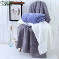 Hot Jacquard/Solid Ultra Soft 100% Cotton Adults Quick-Dry Thicken Home Hotel Bath Towel Pure Face Towels Highly Absorbent