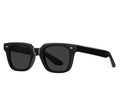 2024 Stocked Fashion Trending Style Unisex Metal Hinge Anti Blue Light Acetate Square Sunglasses