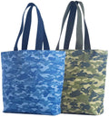 Ruthbag Camo Fashion Reusable Tote Grocery Bag Everyday Shopping Pride
