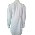 95% Polyester 5% Conductive Fiber Nursing Scrub Suit Designs White Nurse Suit Staff Scrubs Uniforms for Women