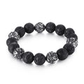 KALEN Fashion Volcanic Rock Beaded Bracelet for Men MegaBDM