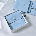 Custom Microfiber Jewelry Pouches Gift Jewelry Bag with Necklace Puff Pads