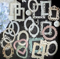 Mocard Special Paper Hollow Embossed Frame Deco Sticker