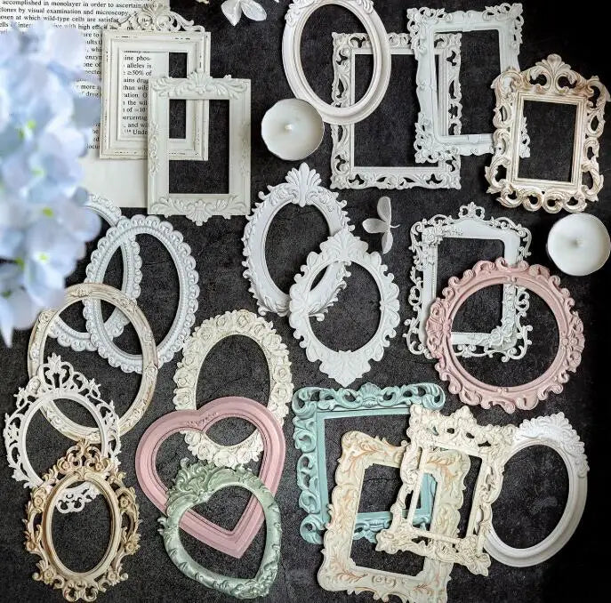 Mocard Special Paper Hollow Embossed Frame Deco Sticker