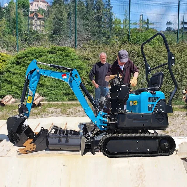 For  Engine Powered Mini Farm Excavators for Sale 1-ton Micro Digger Machines