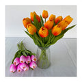 Single Pu Egg Tulip Wedding Decoration Artificial Flowers Decorative
