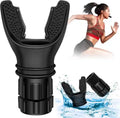 Outdoor Durable Silicone Breath Trainer & Lung Flexer Adjustable Levels Portable Fitness Exerciser for Increasing Lung Capacity