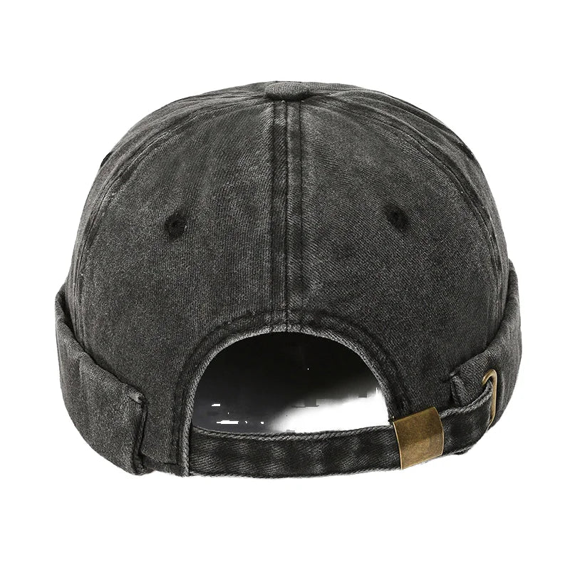 Vintage Washed Docker Hat Men Summer Street Hipster Hip Hop Yuppie Outdoor Docker Hat Men