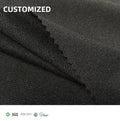 Eco Friendly RPET Roma 14% Bamboo 14% Spandex 72% Poly Recycled Fabric for Garment