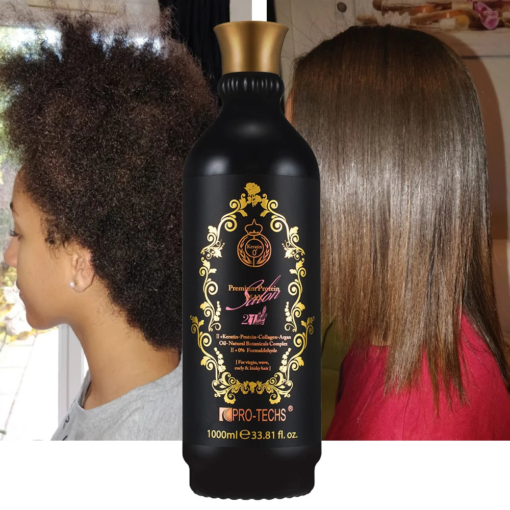 Factory Wholesale Straightening Hair Smoothing High Quality Formaldehyde Free Keratin for Curly Hair