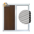 AuraShade KT-039 Waterproof Honeycomb 30mm Blackout Blinds Day Night Sun Shade Mesh Built-in Installation Black Color Modern