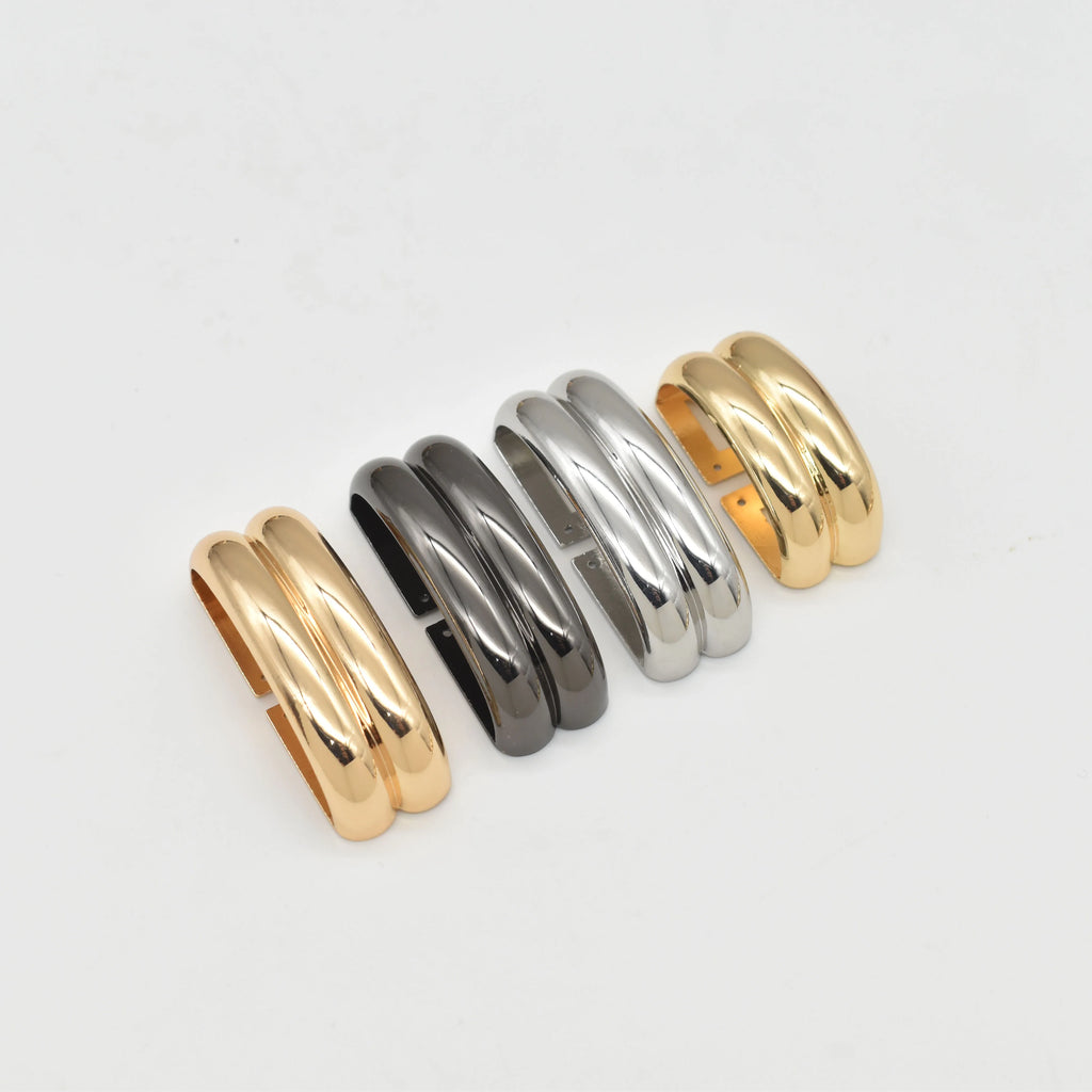 CustomSwimsuit Connector Round Bikini Buckle Shoulder Buckle Hardware Buckles Shoulder Strap Adjustment Accessories for Swimwear