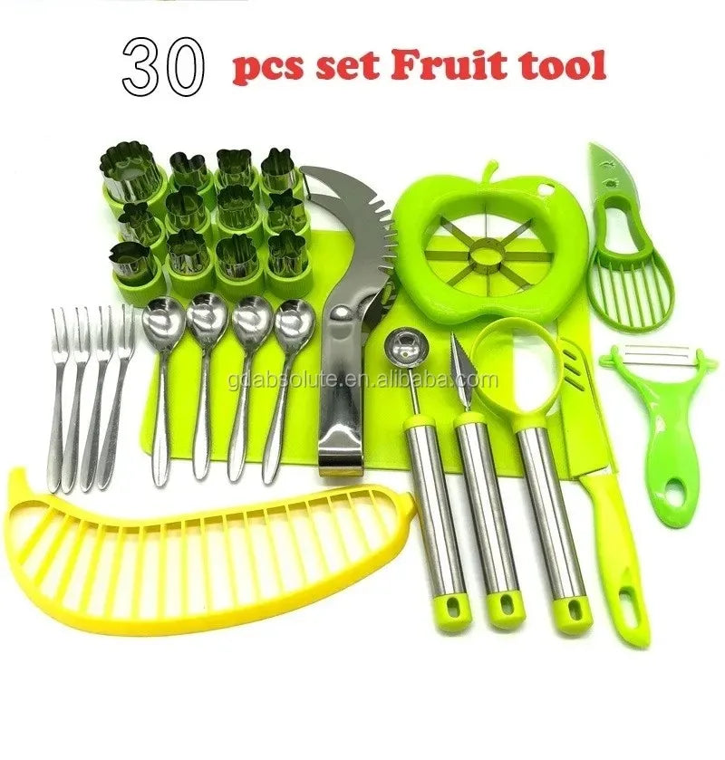 Multifunctional Creative Fruit & Vegetable Tools Fruit and Vegetable Tools  Household Fruit Carving Knives Sets