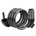 ANGBOW CS-253192 5 Digit Combination Anti-Theft Bicycle Cable Lock 1200mm Steel Bike Security Device