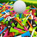 Multiple Colors Plastic Golf Tees with Customized Logo Low MOQ Custom Logo Rubber Golf Tees