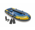 Intex 68370 Challenger Pool Boat Set for 3 Persons