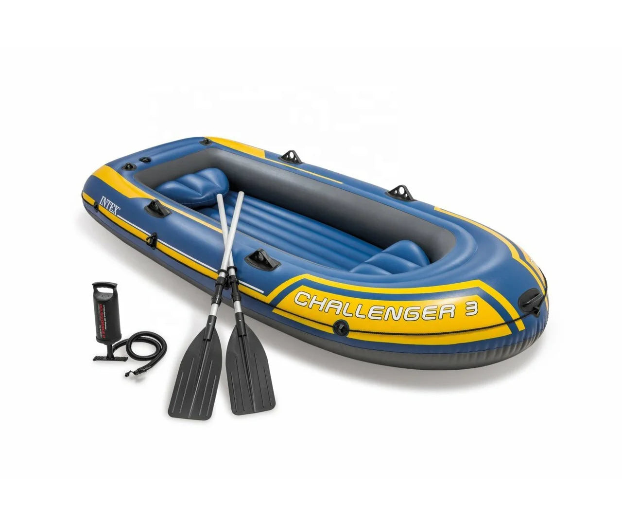 Intex 68370 Challenger Pool Boat Set for 3 Persons