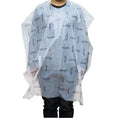 Factory Custom Barber Hairdressing Tool PE Plastic Disposable Salon Capes Shaving Disposable Apron