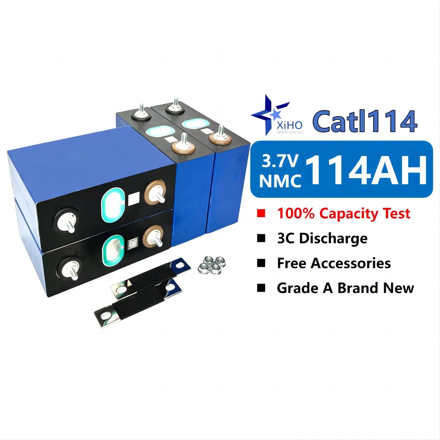 Catl 3.7V 114Ah Ncm 811 Battery Shopping Lithium Battery Catl 3.7V Li Nmc Cells for Electric Wheelchairs
