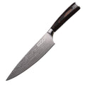 Nre Design High Carbon Steel 7Cr17MoV Stainless Steel Damascus Pattern Chef Knife Professional