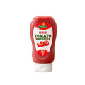 Wholesale 330ml PET Kitchen Seasoning Ketchup Bottle Handstand Design with Screw Cap for Cookie and Pet Food Use