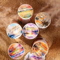2M/Roll Landscape Washi Tape Sunset Afterglow Series Landscape Handbook Material