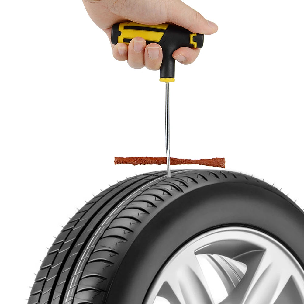 100mm/185mm/200mm Bike Car Vacuum Tubeless Puncture Plugs Tyre Repair Strips Tire Plugs Repair Strings Tire Repair Seal Strings