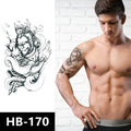 Factory Wholesale Temporary Shoulder Hand Tattoo Sticker Non-Toxic Waterproof Animal Design Tattoo Sticker