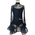 1L-17196 Kid Latin Dance Competition Dress Adult Female New Samba Cha-cha Hand Stick Stone Dance Performance Dress