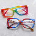 Custom Vintage Quality Square PC Frames Eyewear Optical Glasses Eyeglasses