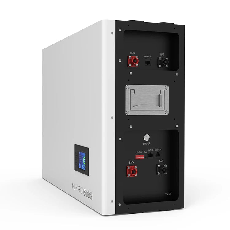 Home Energy Storage 48V 120Ah LiFePO4 Stackable Split System 6kW Output Hybrid Grid CAN Communication IP21 Protection EU Stocks