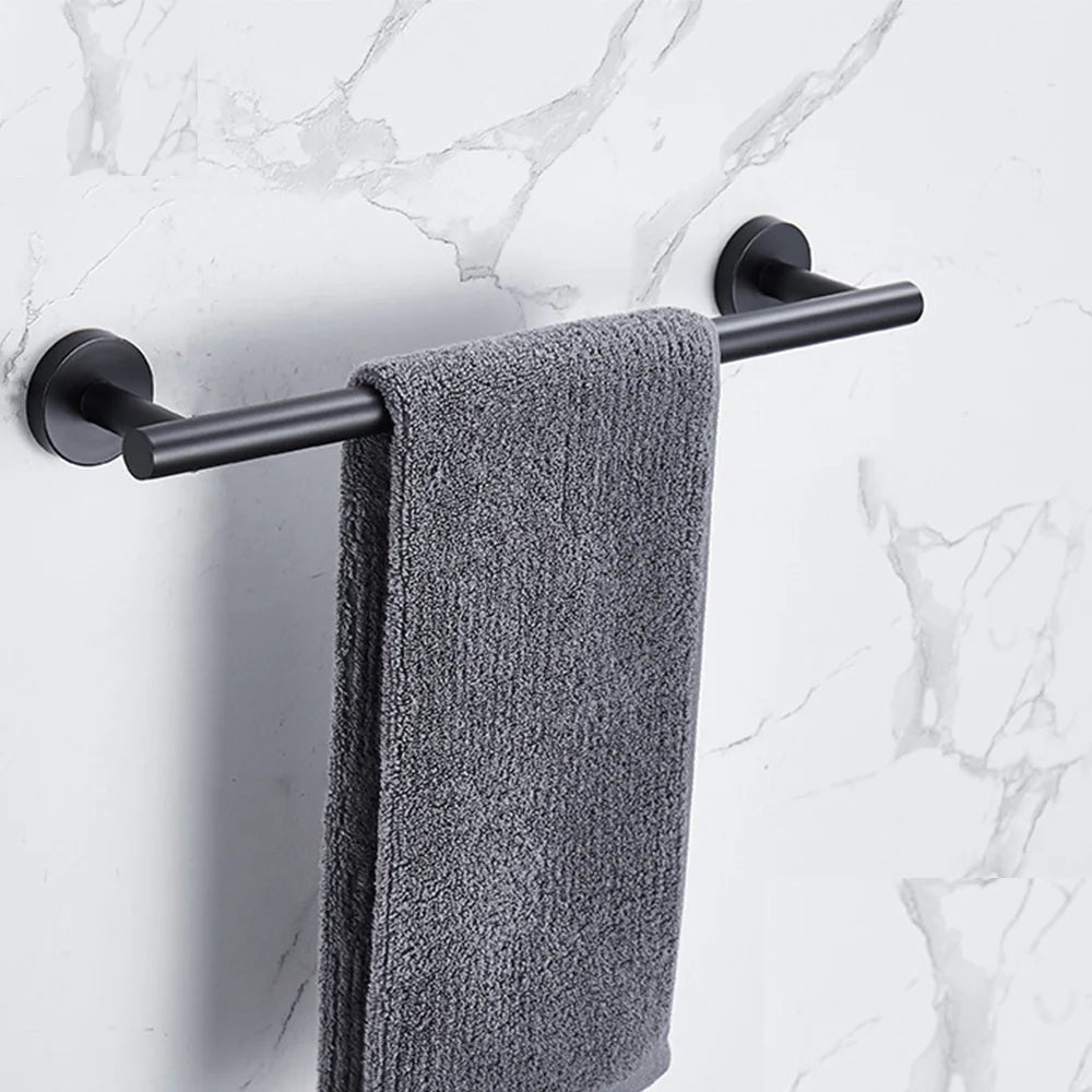 Luxury Bathroom Storage Shelf Bath Hardware Set Wall Mounted Organizer Accessories
