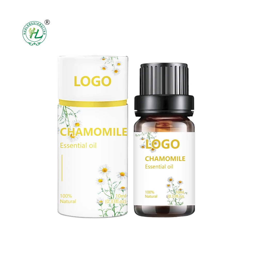 10mL Private Label Wild Roman Chamomile Flowers Essential Oil Best Price for Aromatherapy Diffuser  | Anthemis Nobilis