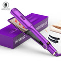 Factory Wholesale Infrared Hair Straightener and MCH Heater Flat Iron for Professional Use Infrared Hair Straightener