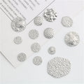 Stainless Steel irregular round piece pendant Necklace Bracelet Waist Chain diy stainless steel jewelry accessories
