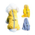 Hot Selling Luxury Reflective Four-legs Waterproof Dog Raincoat Pet Poncho with Hooded