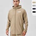 Custom Men's Clothes Fall Winter Zipper Hoodie Jacket for Men Autumn Long Sleeve Thin Casual Jacket Coat Bomber Jacket Hoodie