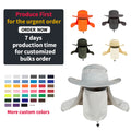 Wholesale Outdoor Sun-protected Fisherman Hat UV-proof Summer Quick-drying Fishing Cap Climbing Sun Hat