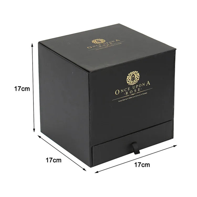 Hot Sale Magic Cube Luxury Flower Jewelry Drawer Gift Box