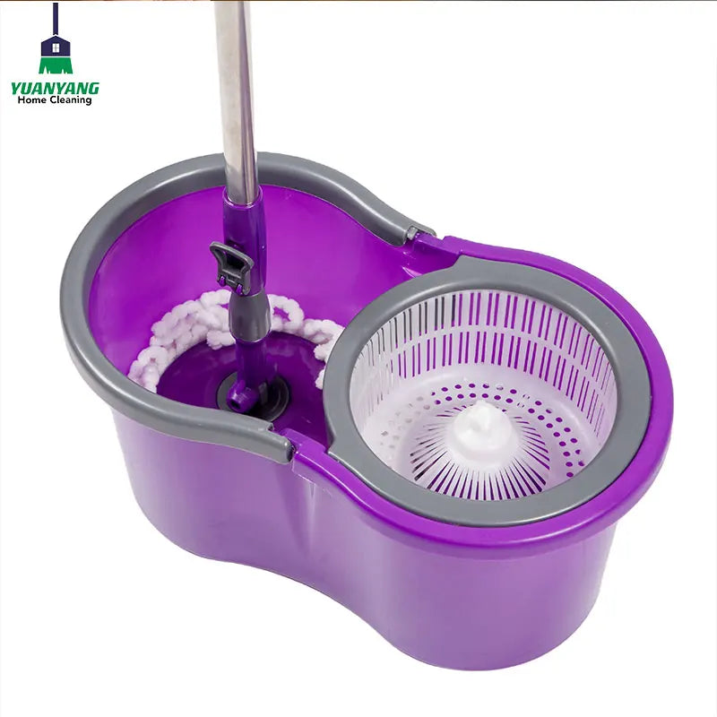Bucket Cloth Squeeze Cleaning Bathroom Mop and Bucket Floor Microfiber Squeeze Mops Wet Mop